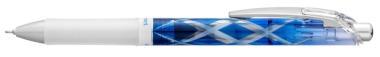 Pentel zselés rollertoll nyomógombos tűhegyű EnerGel Kiriko Edition 72 darabos display 0,5 mm - kék